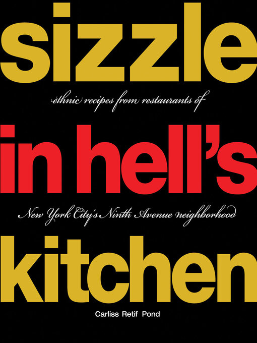 Title details for Sizzle in Hell's Kitchen by Carliss Retif Pond - Wait list